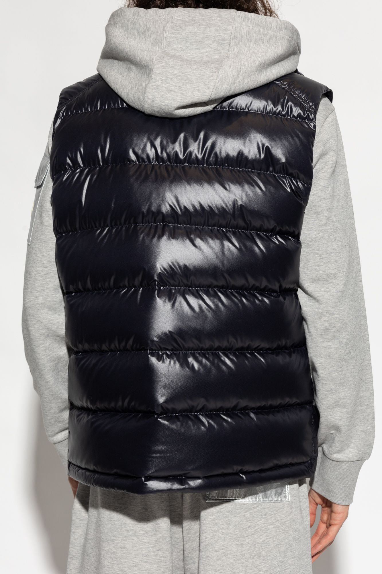 Navy blue 'Ouse' vest Moncler - SchaferandweinerShops Tonga